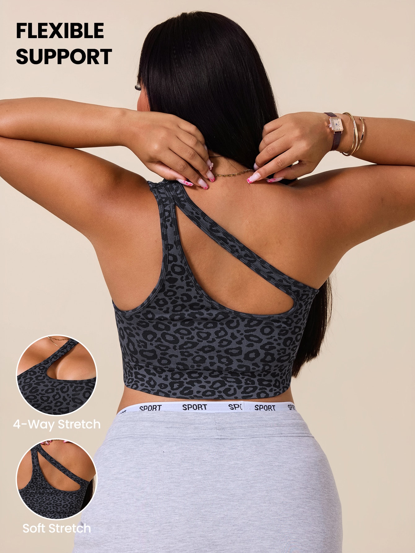 Reggiseno Sportivo Asimmetrico - Tank Top Ribbed recensione e prezzo