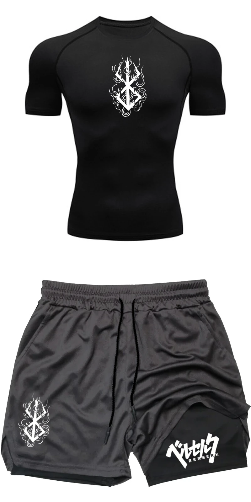 Set Sportivo Estivo da Uomo pe - Compression Shorts Athletes recensione e prezzo